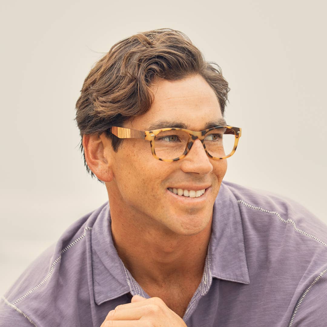 BP20212 - River - Matte Tort / Multi Wood /Blue Light Filter: 2.50