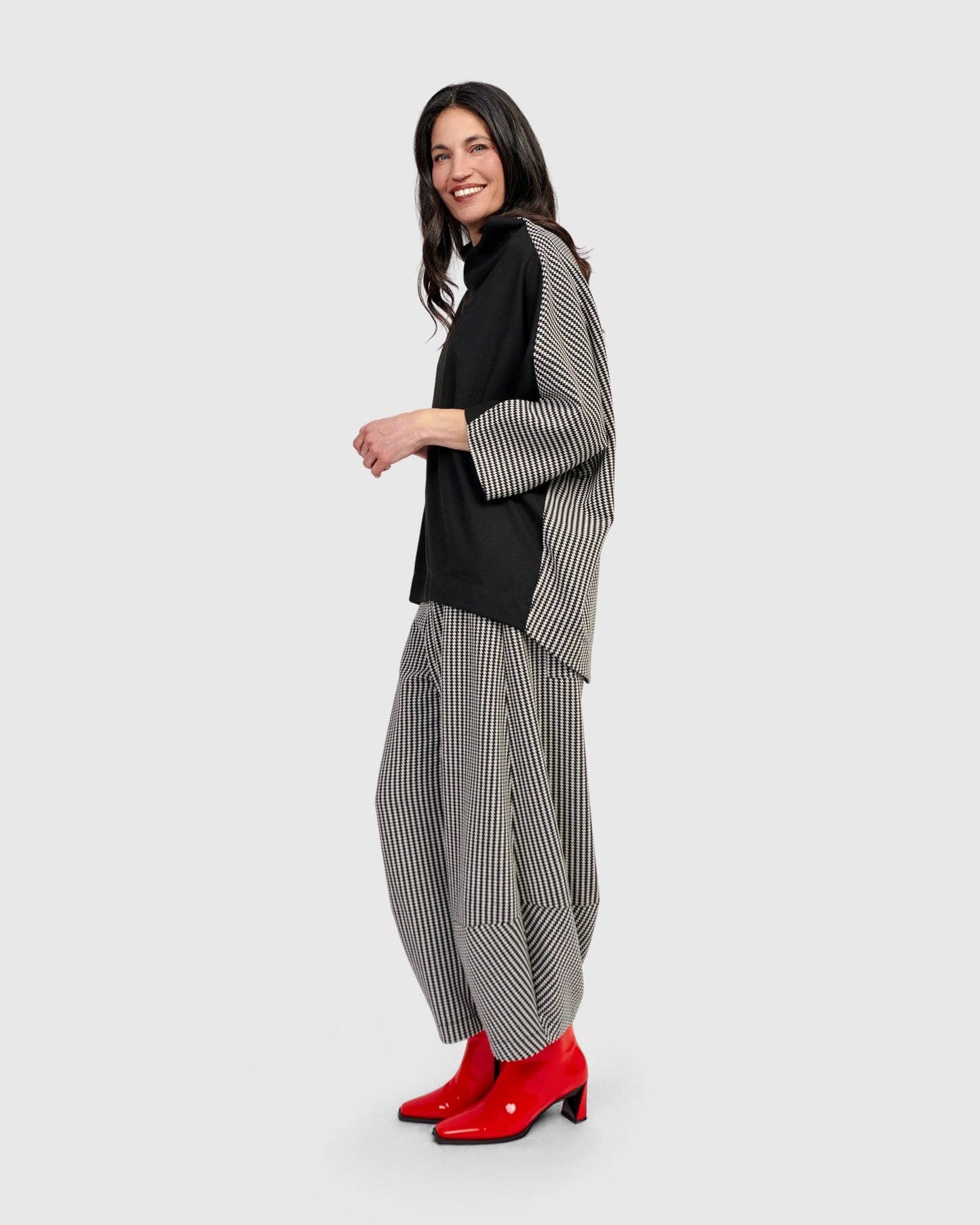 Uptown Lantern Pants, Steel: Steel / 2 (US 8-10)