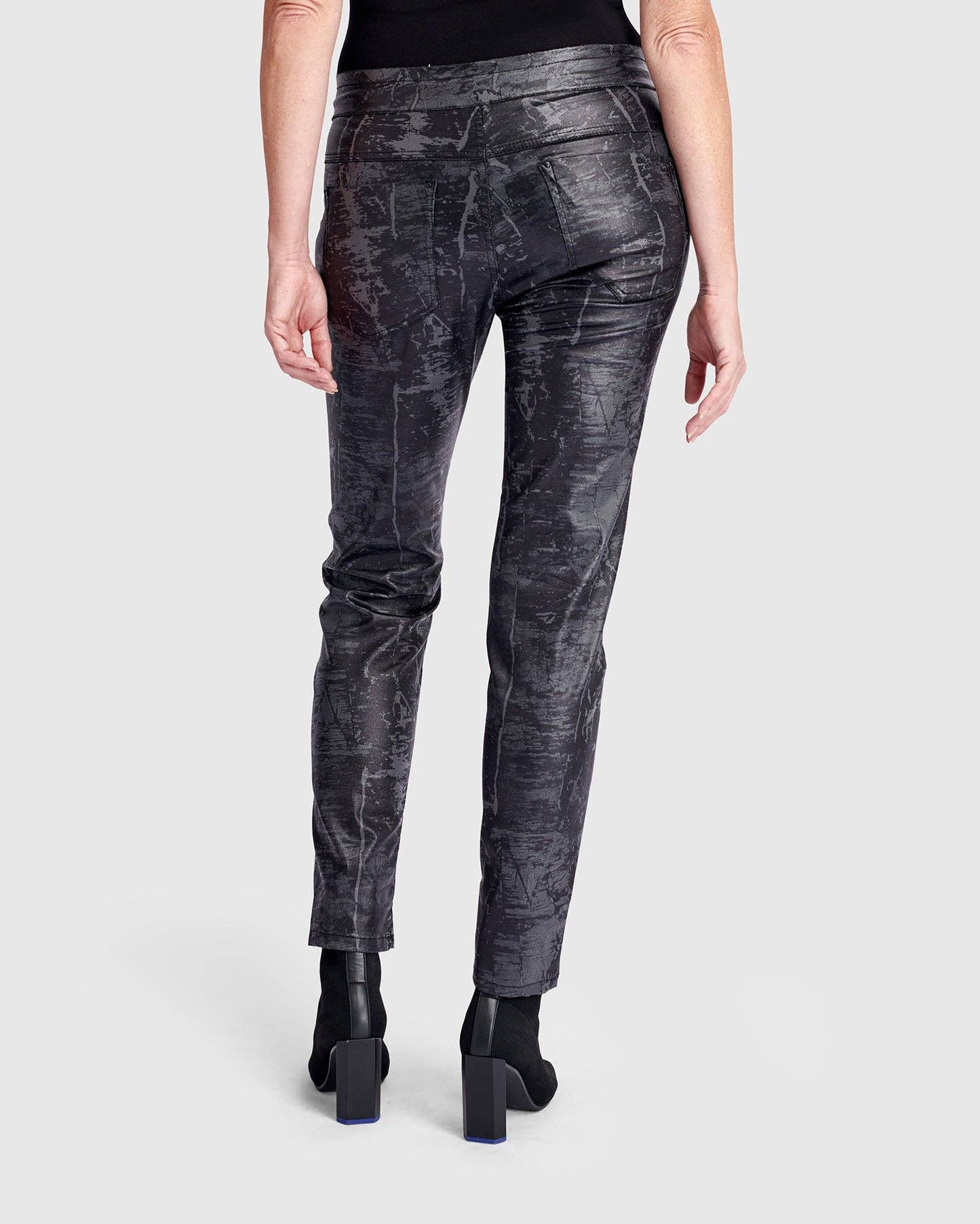 Static Iconic Stretch Jeans, Iron: Iron / 1 (US 6-8)