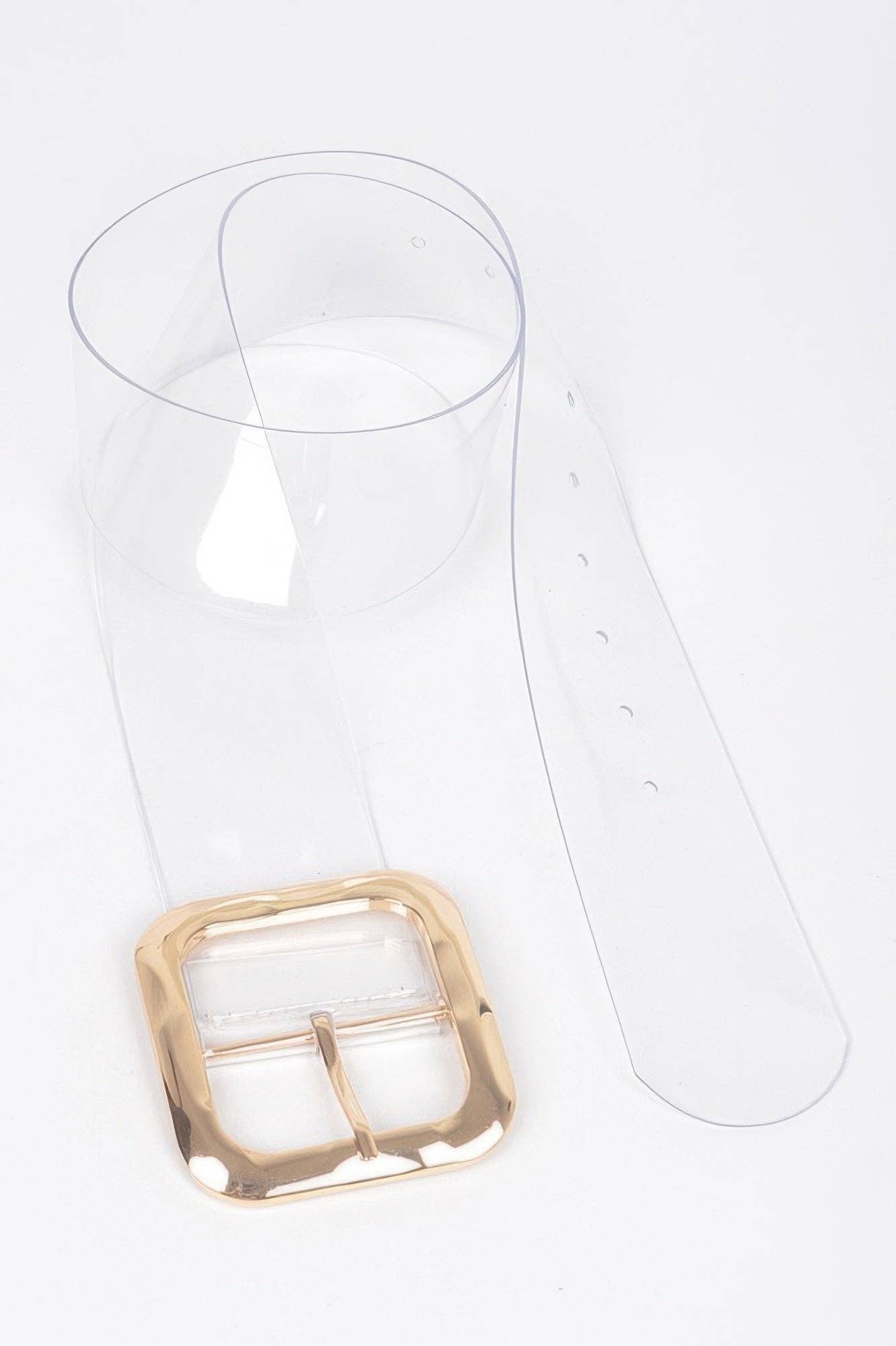 Women's Belts: MURRAY NYFW Collection BYMANYC ® New York: Gold Clear / One Size For All