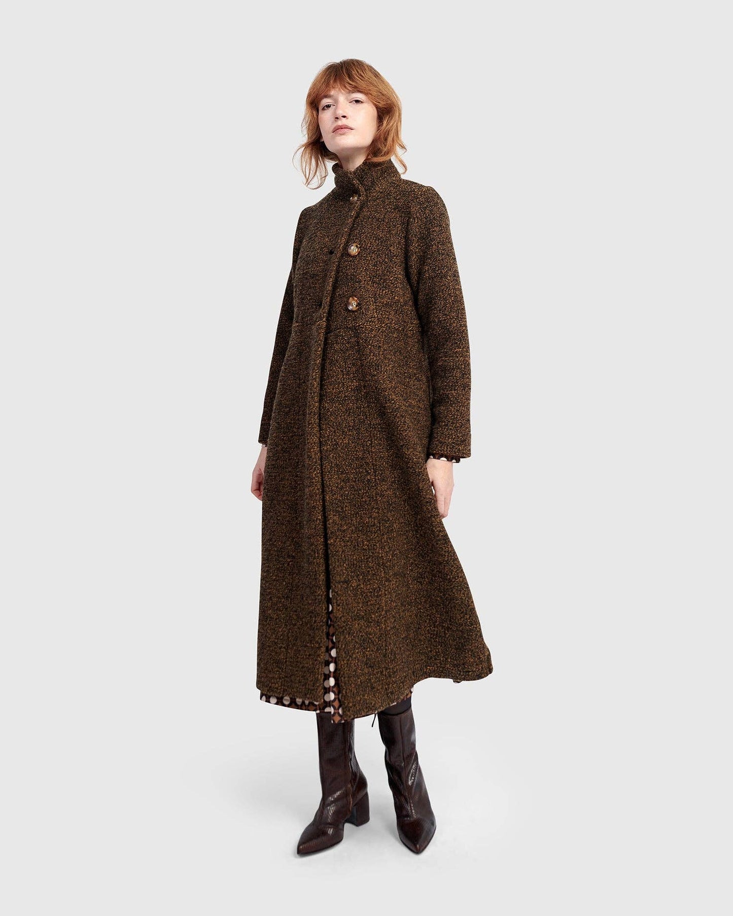 Urban Tash Long Coat, Honey: Honey / 2 (US 8-10)