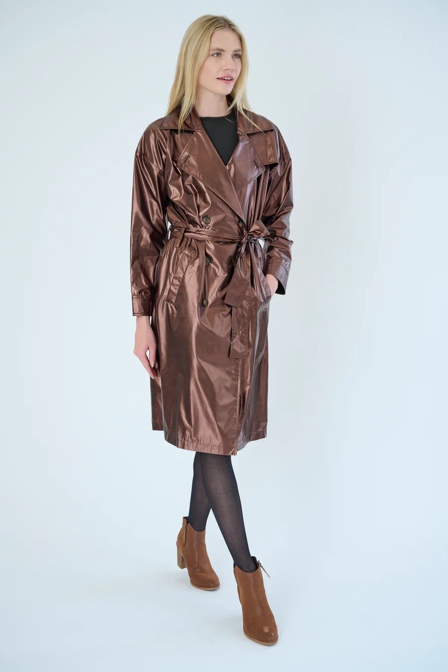 Chic Metallic Trench MA 90067NCM - ANORAK