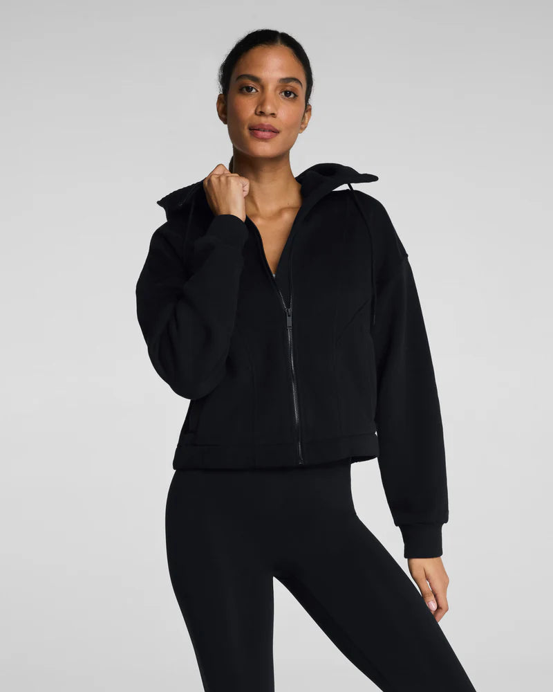 Cotton Fleece Full Zip Hoodie 22098R - SPANX