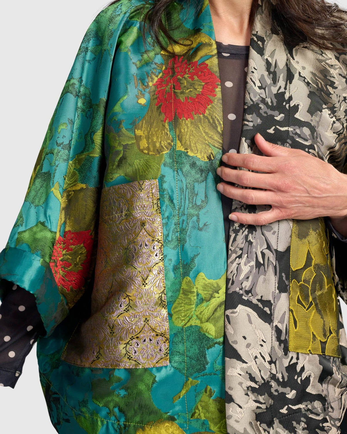 Luster Jacket, Jacquard Mix: Fusion / L (US 14-16)