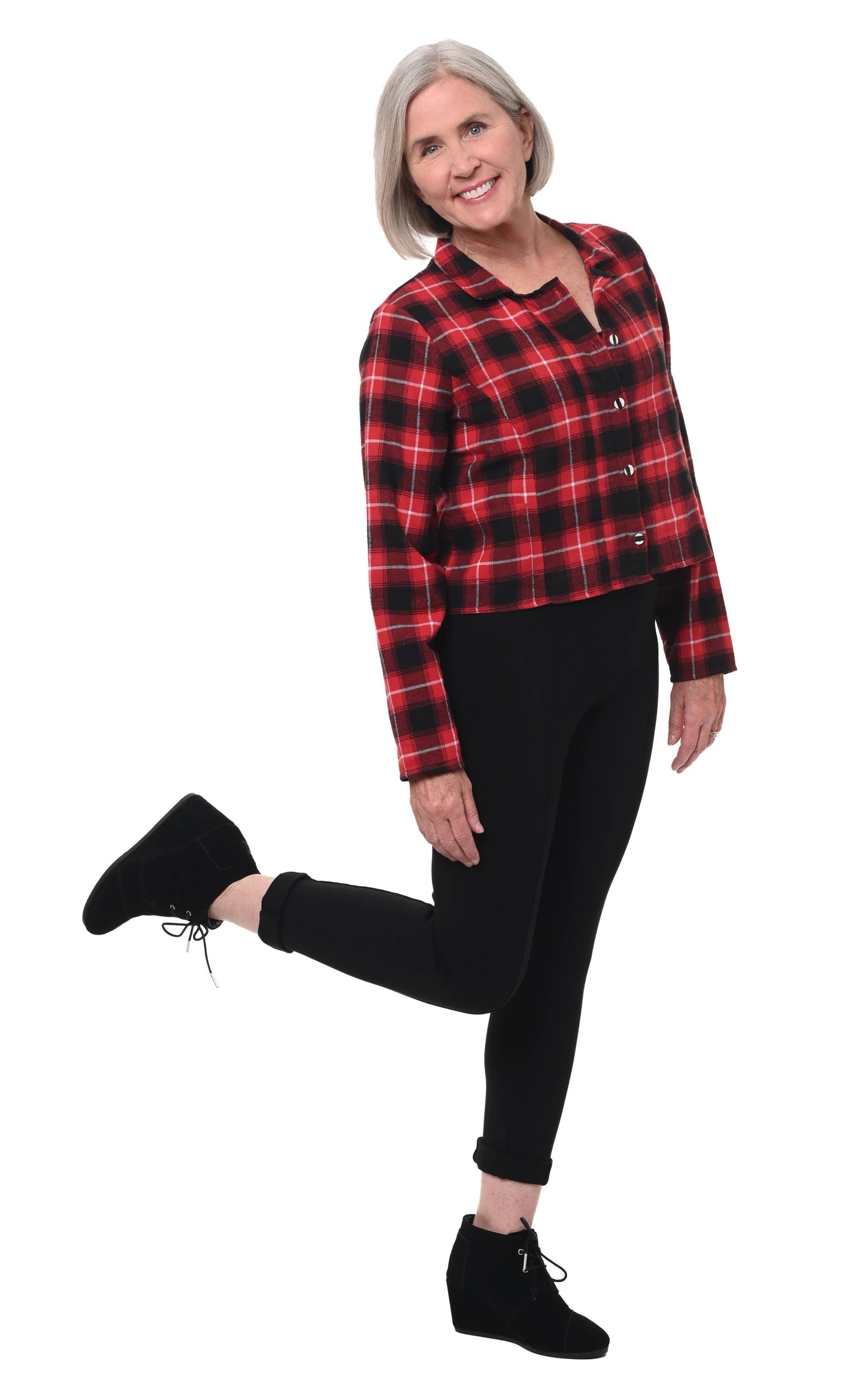 CV1048 Minnie in Pembroke Flannel*: L