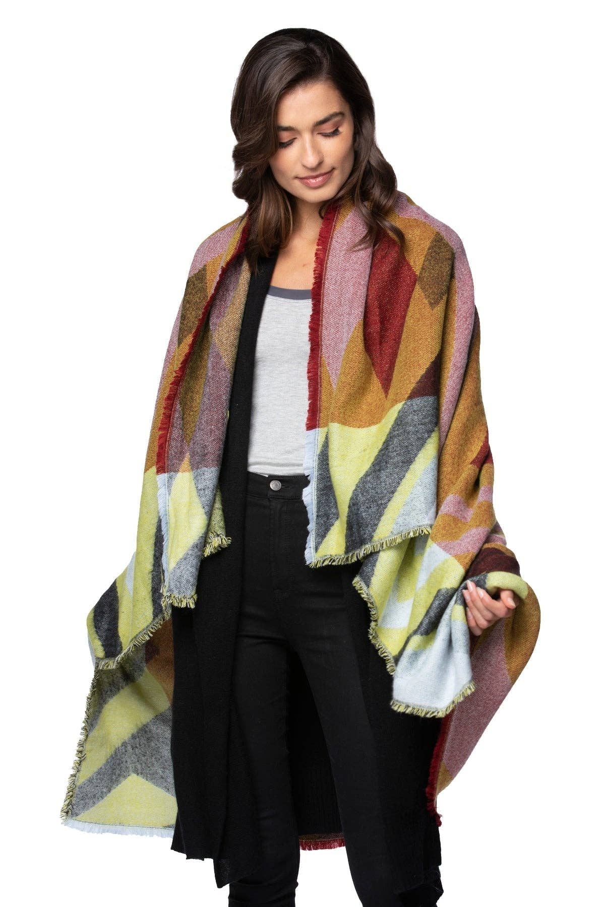 Dizzy Diamond Blanket Comfort Wrap: Summer / Dizzy Diamond Blanket Wrap