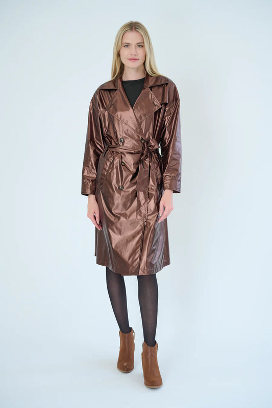 Chic Metallic Trench MA 90067NCM - ANORAK