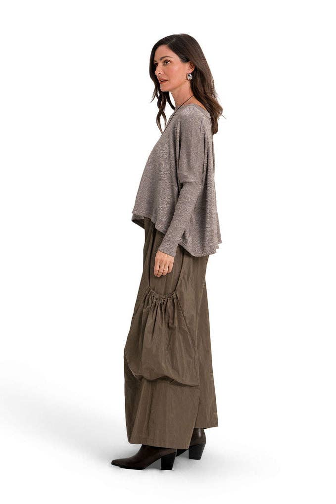 Nylon Big Pocket Pants - Turtle: 2