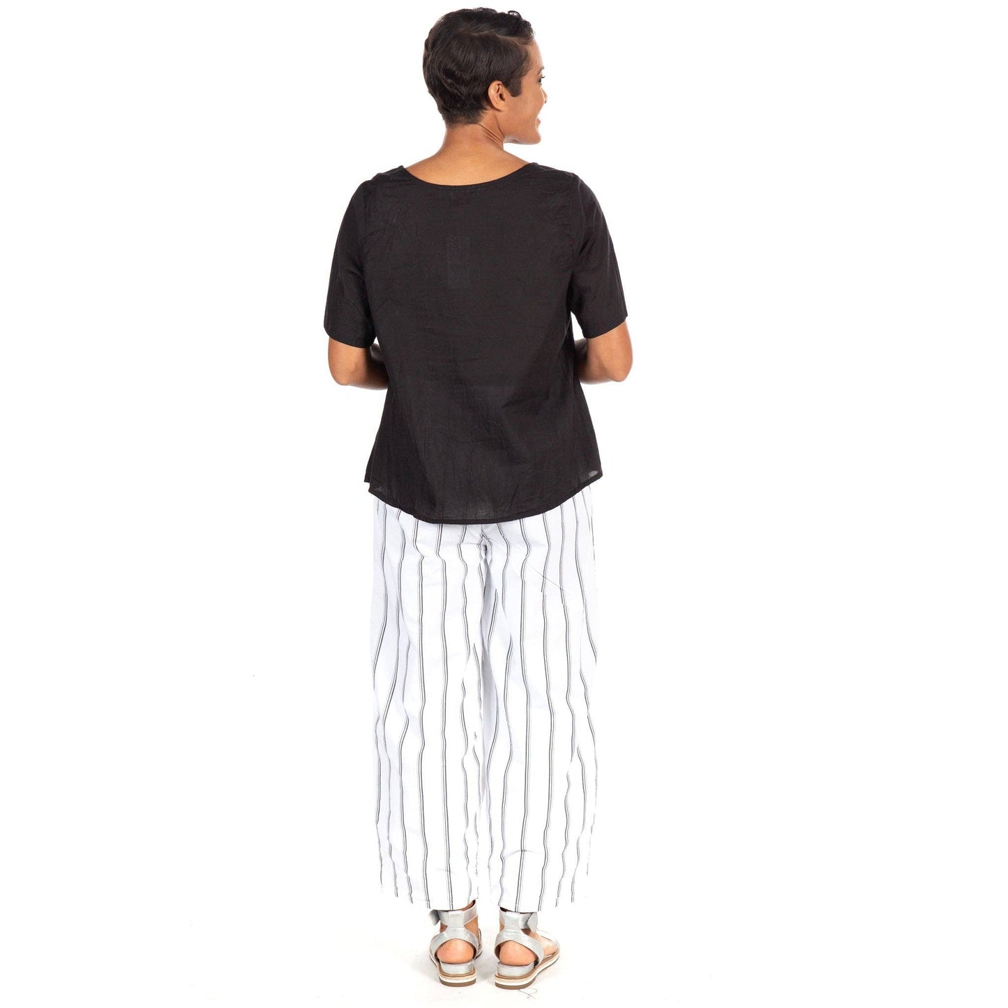 CV143 Metro Pant in Goldman Stripe*: S