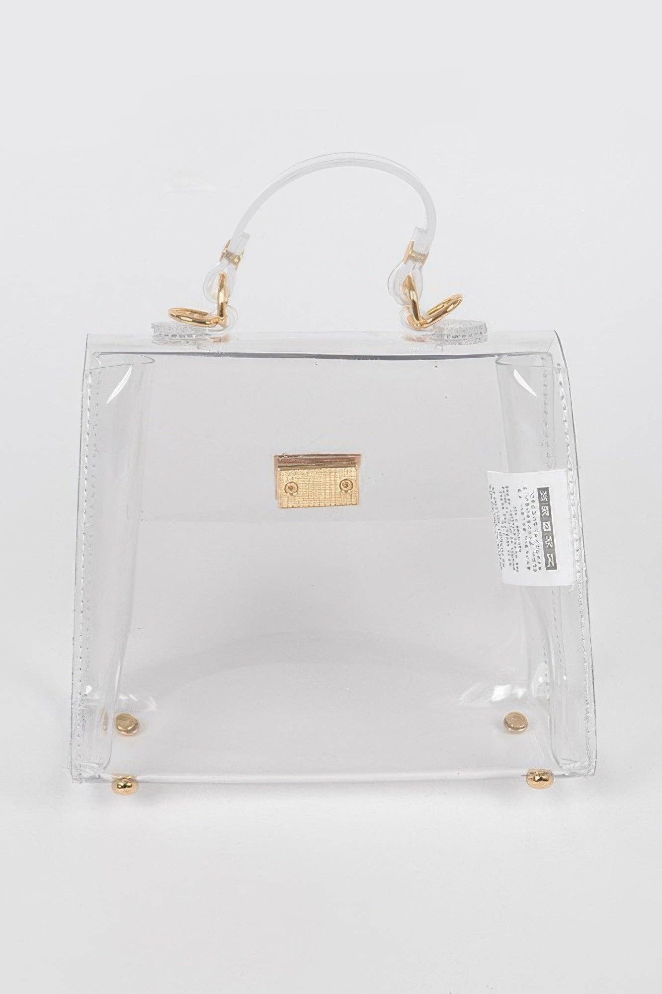 WOMEN'S BAG SALERNO New Collection ITALY BYMANYC ® New York: Clear Silver