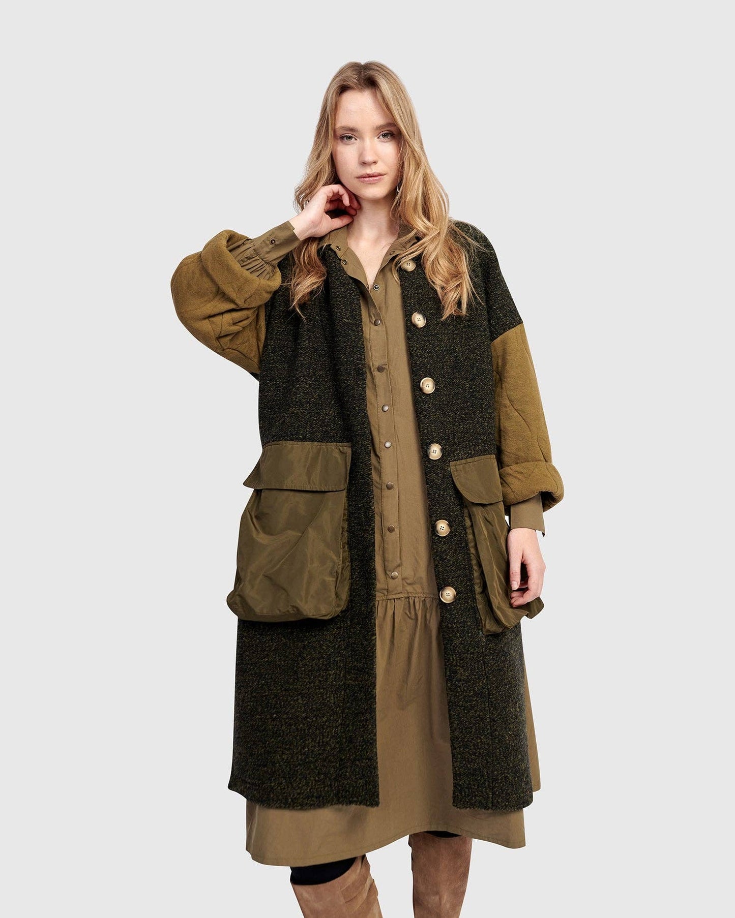Urban Citadel Coat, Khaki: Khaki / S (US 8-12)