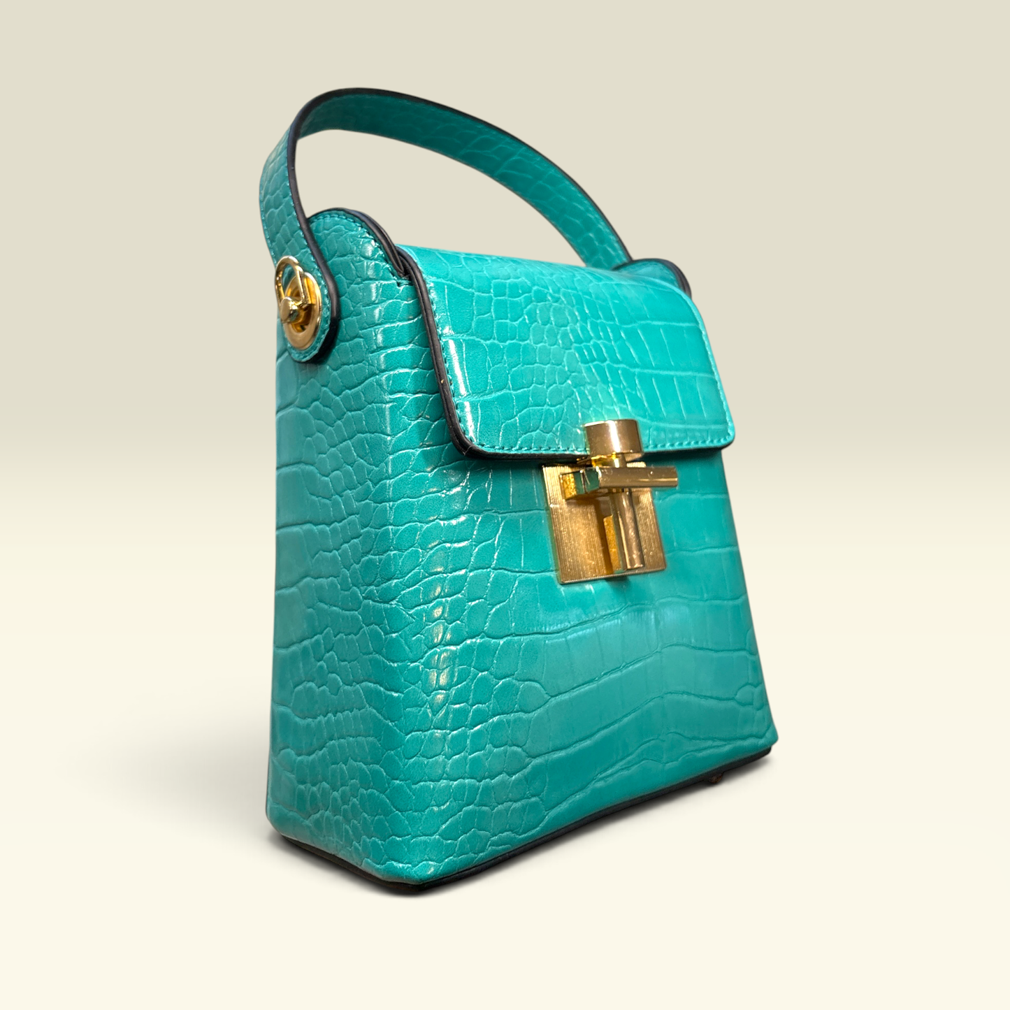 Turquoise Luxe Purse