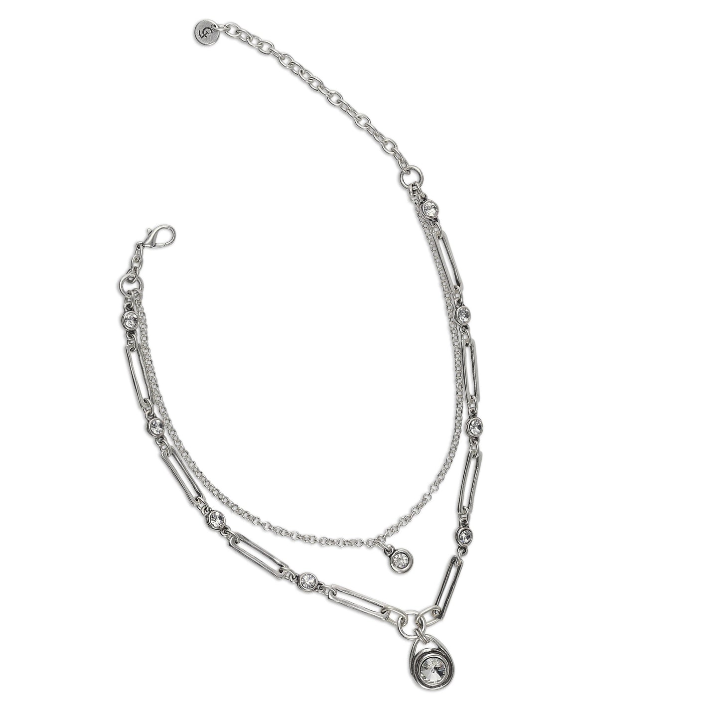 Handmade Pewter Necklace - 3817