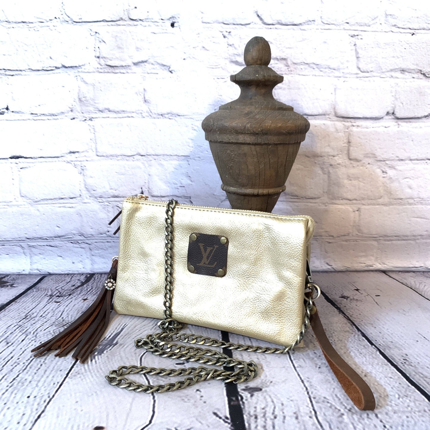 Goldie Upcycled Multi-Use Purse