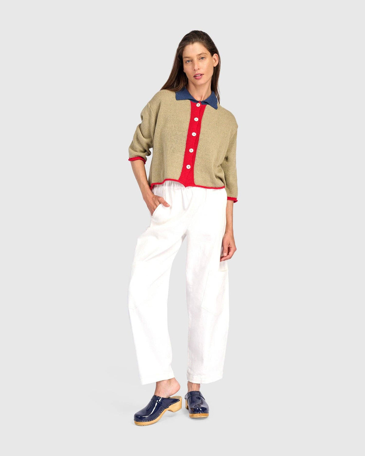 Coco Cardigan, Red: Red / ONE SIZE
