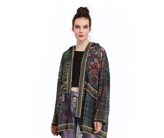 Casual Cardigan - Back to Black: One Size