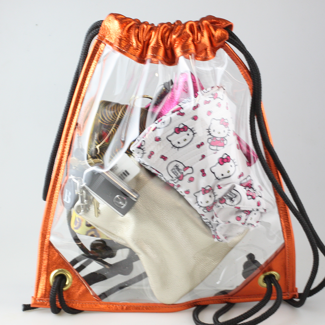 The Stadium Stuff Sack / Backpack: Gold