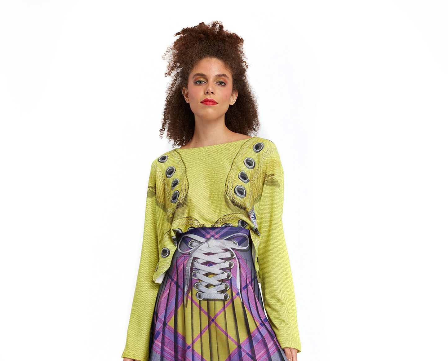 Blouse T Mini Yellow - Fall Conversations: Size 1