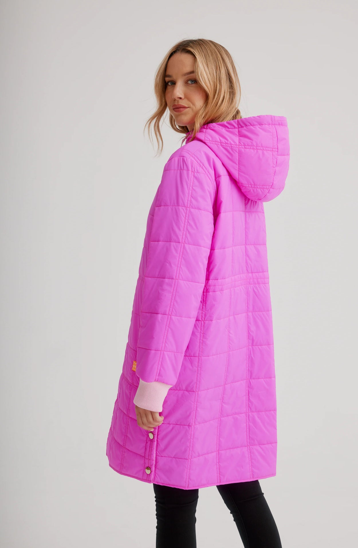 Light Puffer Coat K54577RO-373 - Nikki Jones