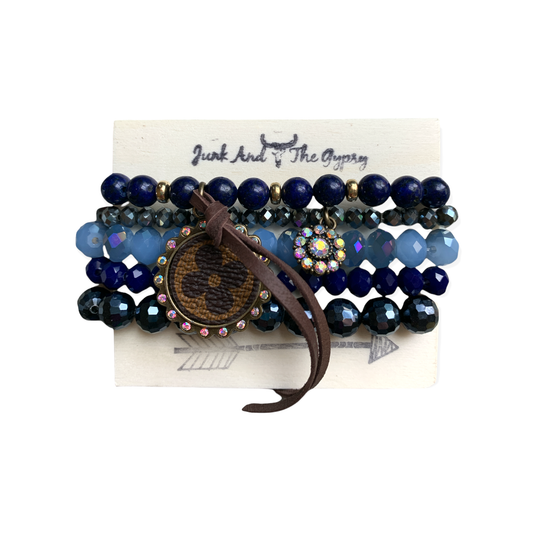 Blueberry Stacked Bracelet