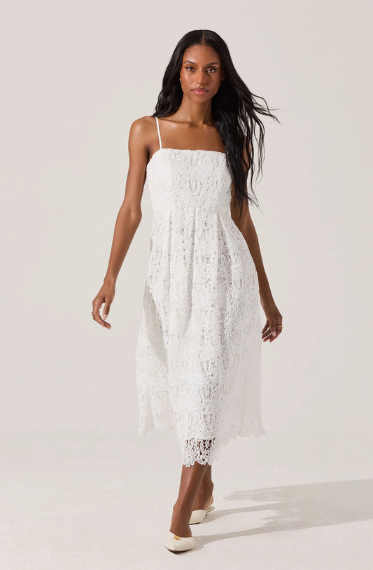 Lace Midi Dress ADR102798 - ASTR