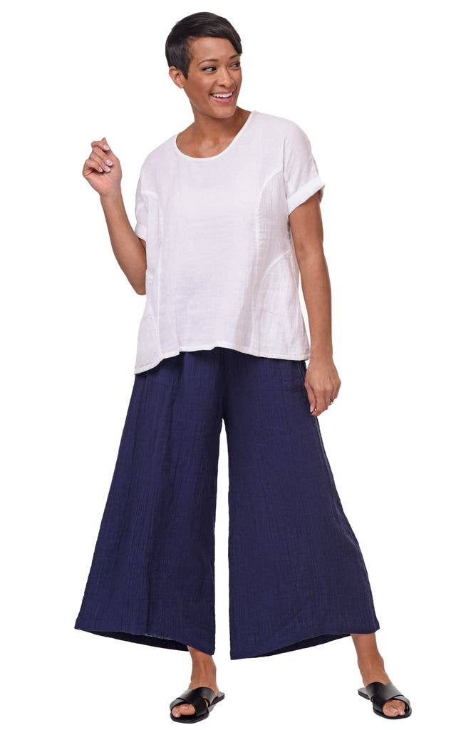 VCG655 Destination Top in White*: XXL