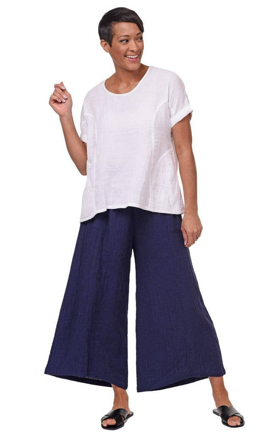 VCG655 Destination Top in White*: XXL