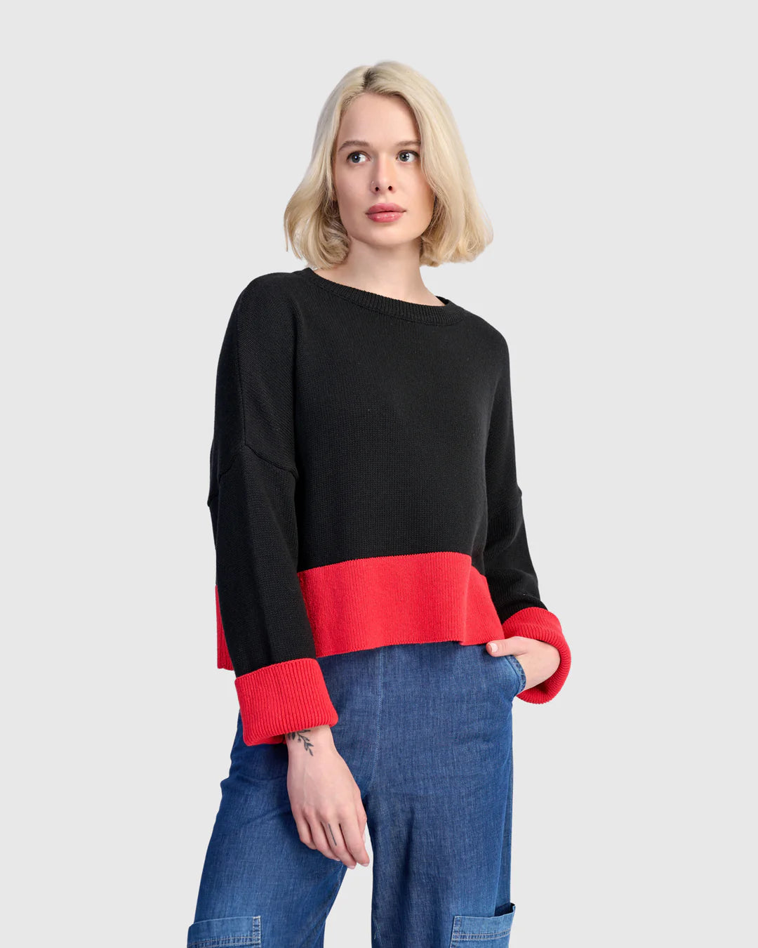 Vista Block Sweater AS940R - Alembika