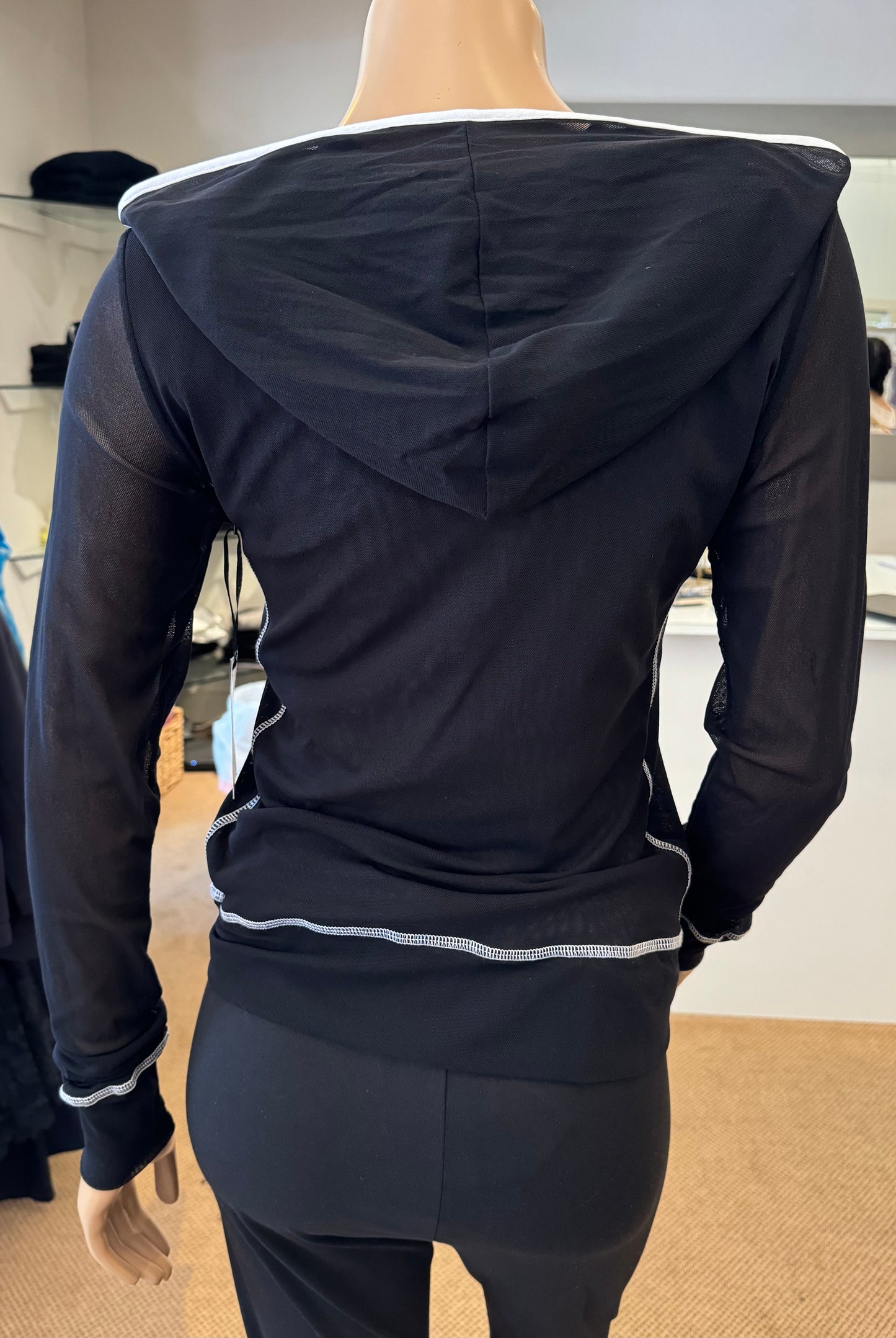 Long Sleeve Hoodie 2 Way Zipper EC10221C - Petit Pois