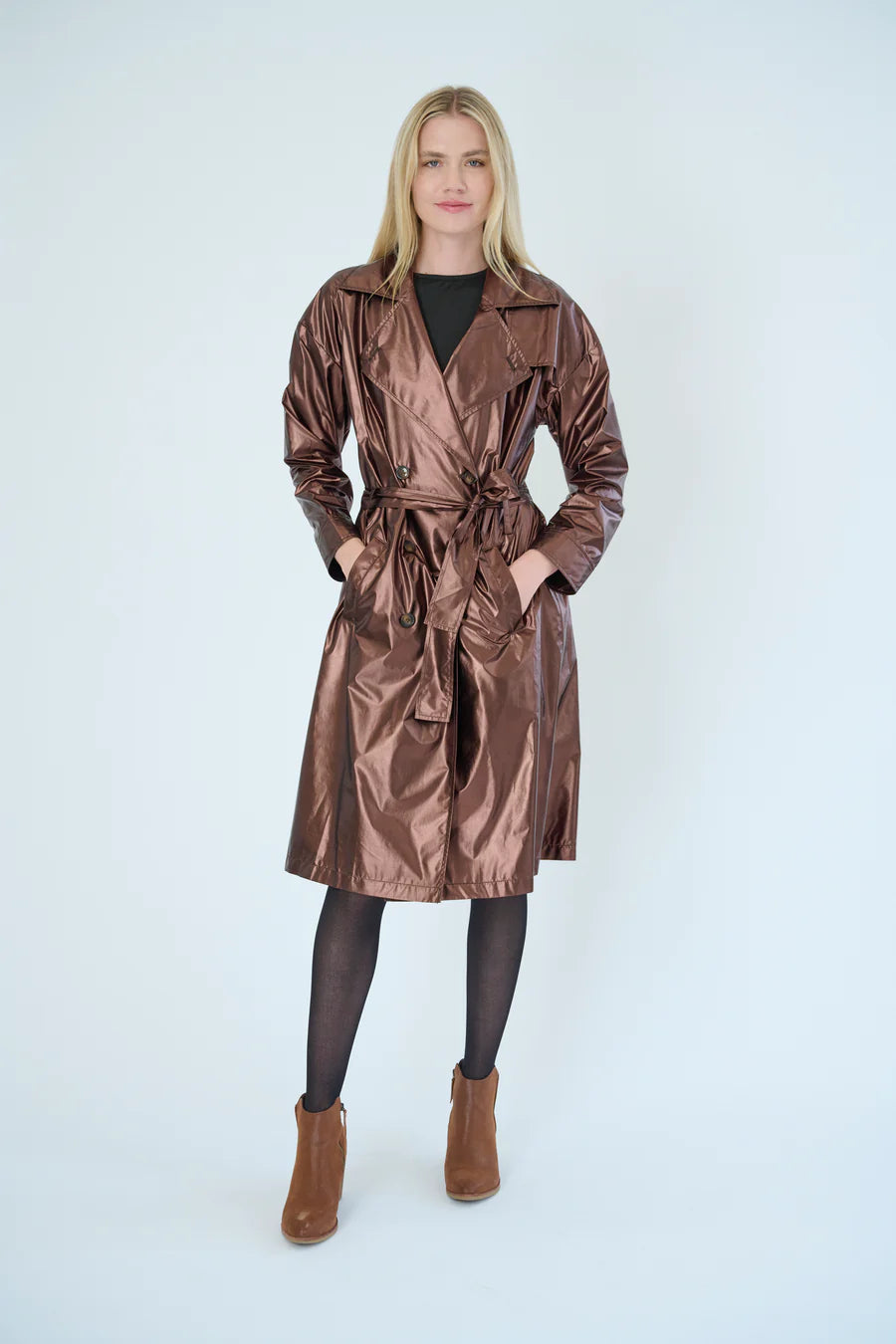 Chic Metallic Trench MA 90067NCM - ANORAK
