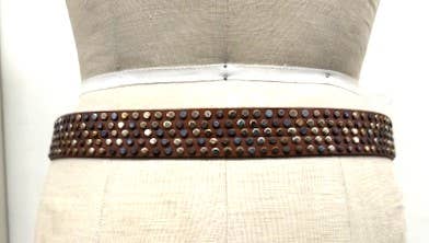 Leather belt classic