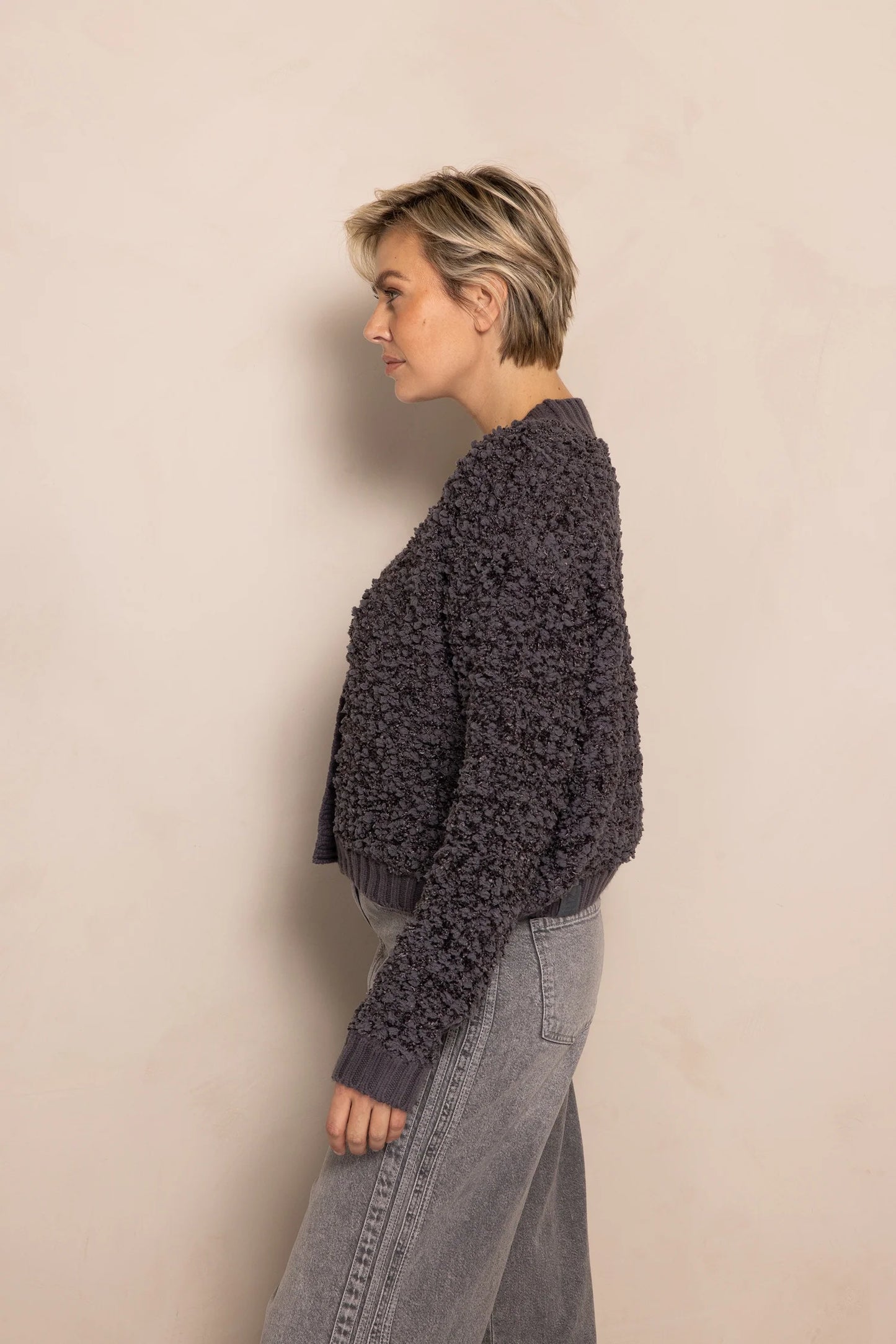 ZHGLORIA Knitted Cardigan ZK147-N262