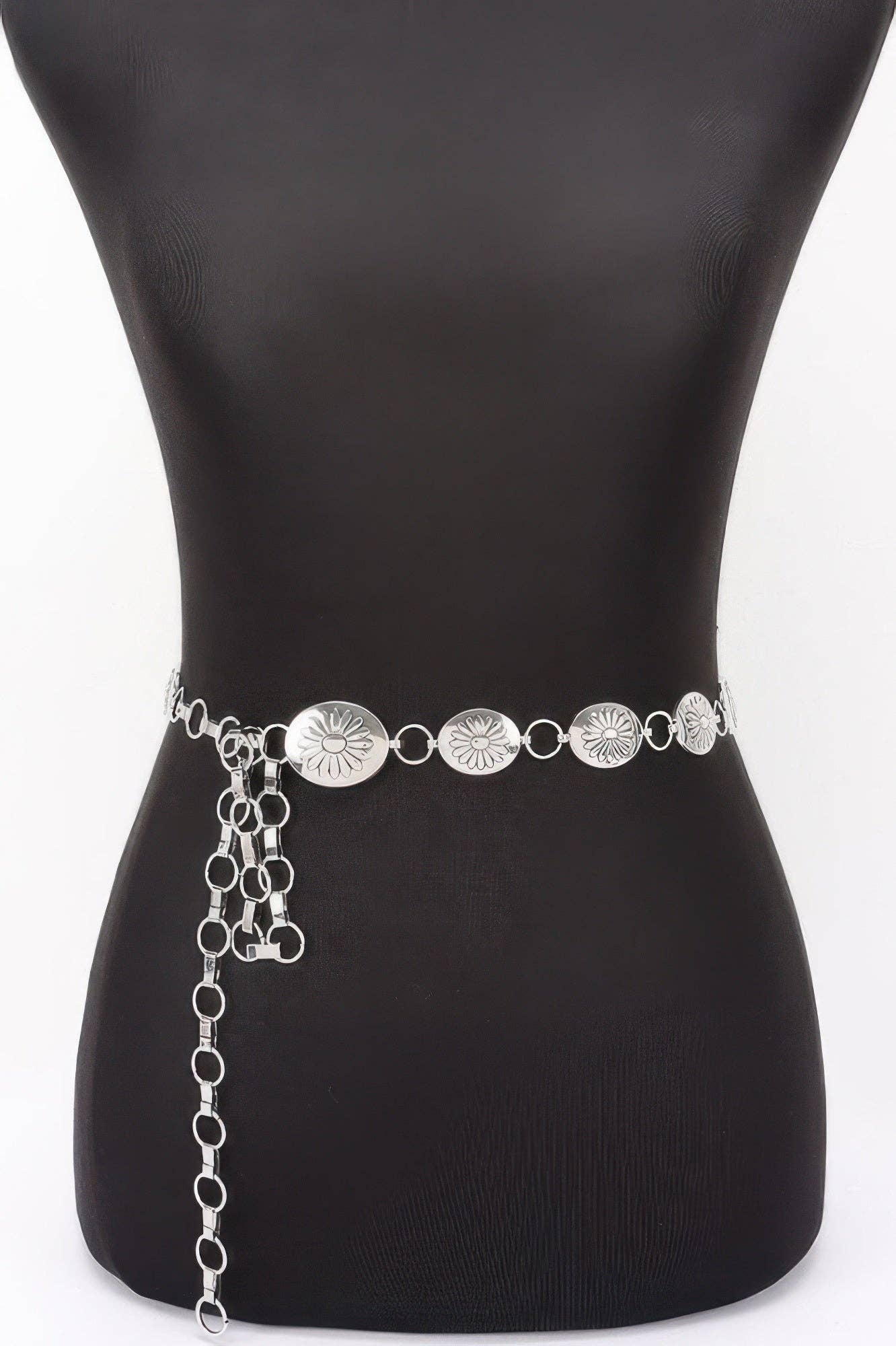 Women's Belts: SOHO NYFW Collection BYMANYC ® New York: Silver / One Size For All
