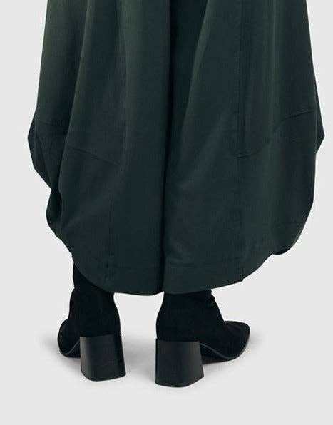 Essential Punto Pants, Green: Green / 0 (US 4-6)