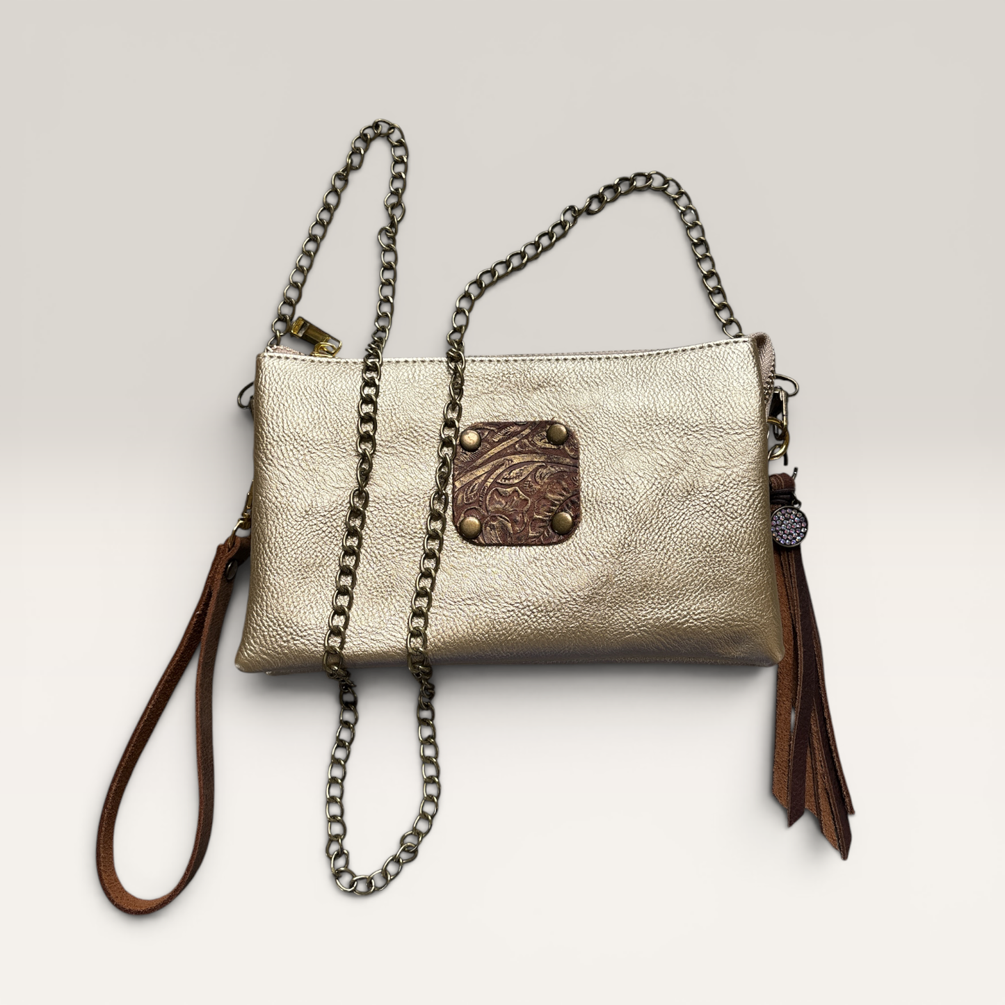 Gold Crossbody