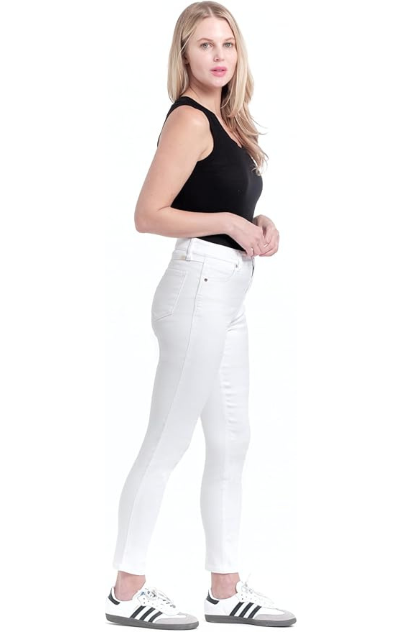 28" Classic Butter WHITE Skinny Ankle Jean 🤍🤍🤍: 16/33