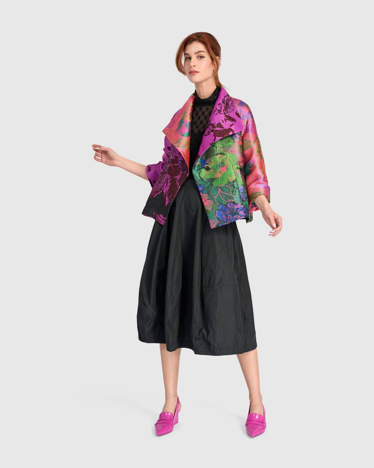 Apotheosis Cocktail Jacket, Jacquard Mix: MIX / L (US 14-16)
