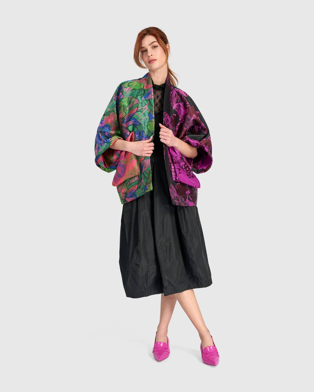Elysium Jacket, Jacquard Mix: MIX / XL (US 18-20)