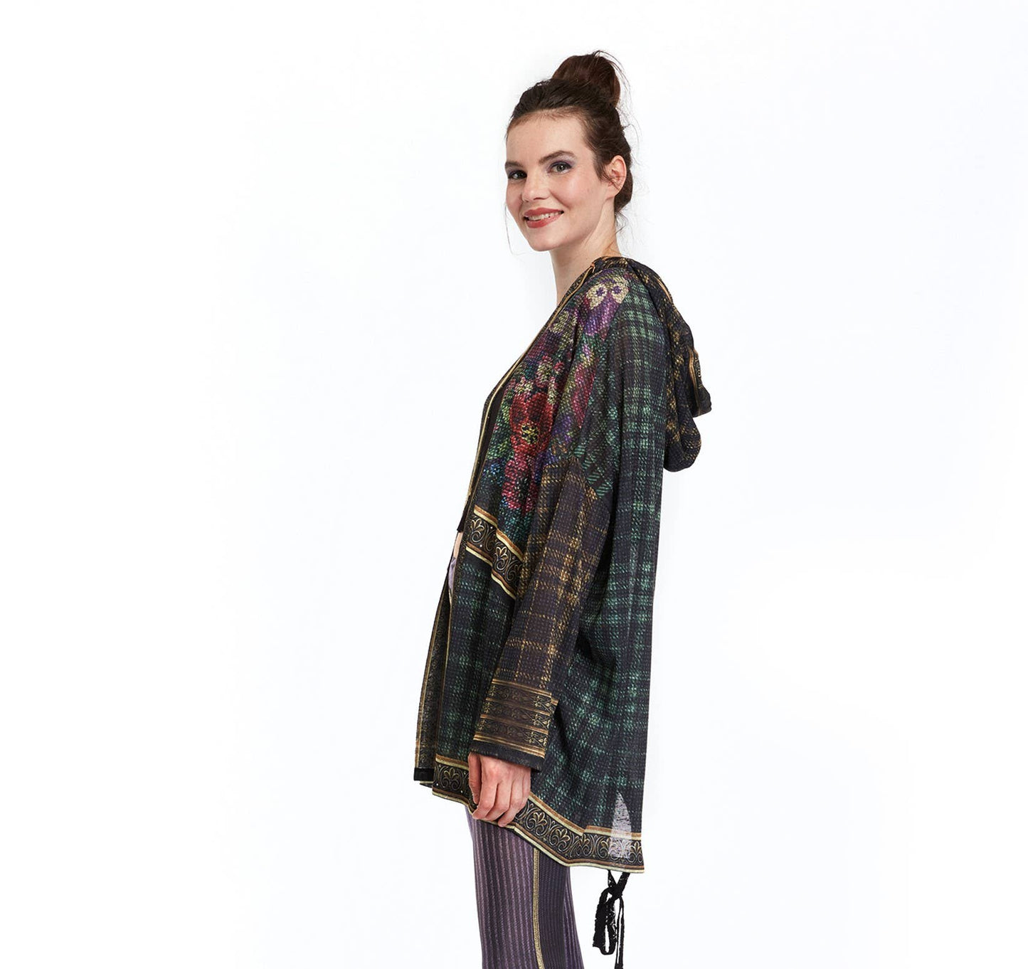 Casual Cardigan - Back to Black: One Size