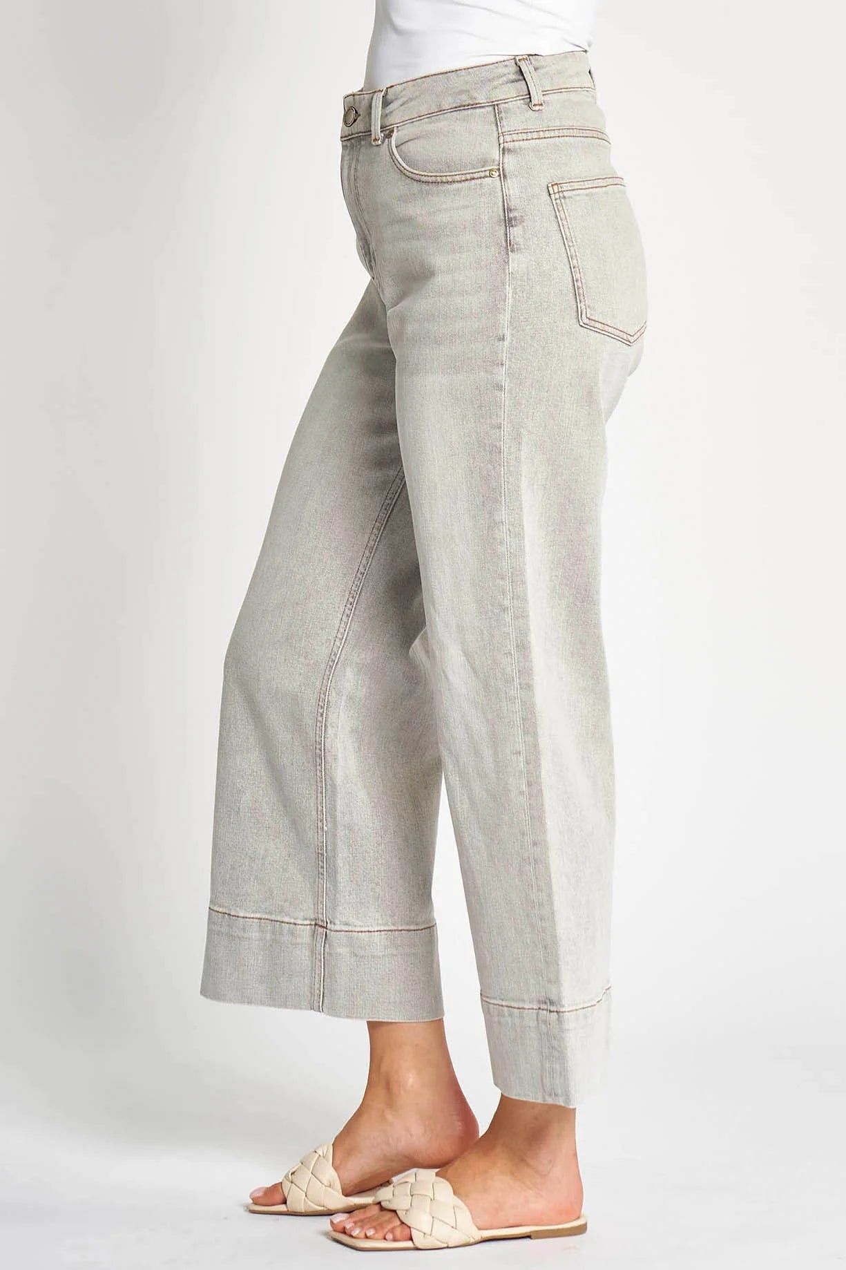 ZHILDE Wide Leg Jean D125676-W213 - ZHRILL