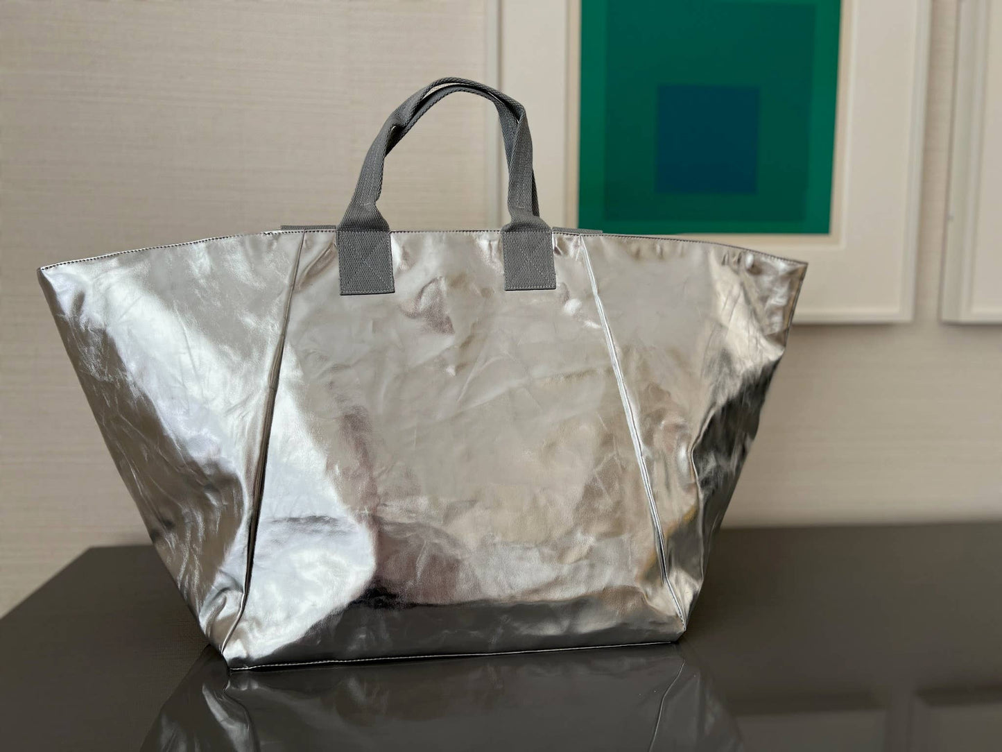 Silver Metallic Chelsea Bag - NEW!