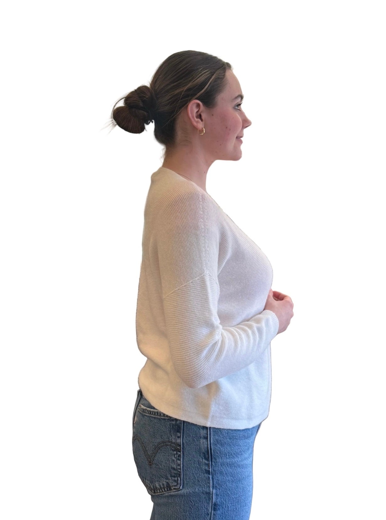 Jenna Fine Rib Boat Neck - Amazing Woman