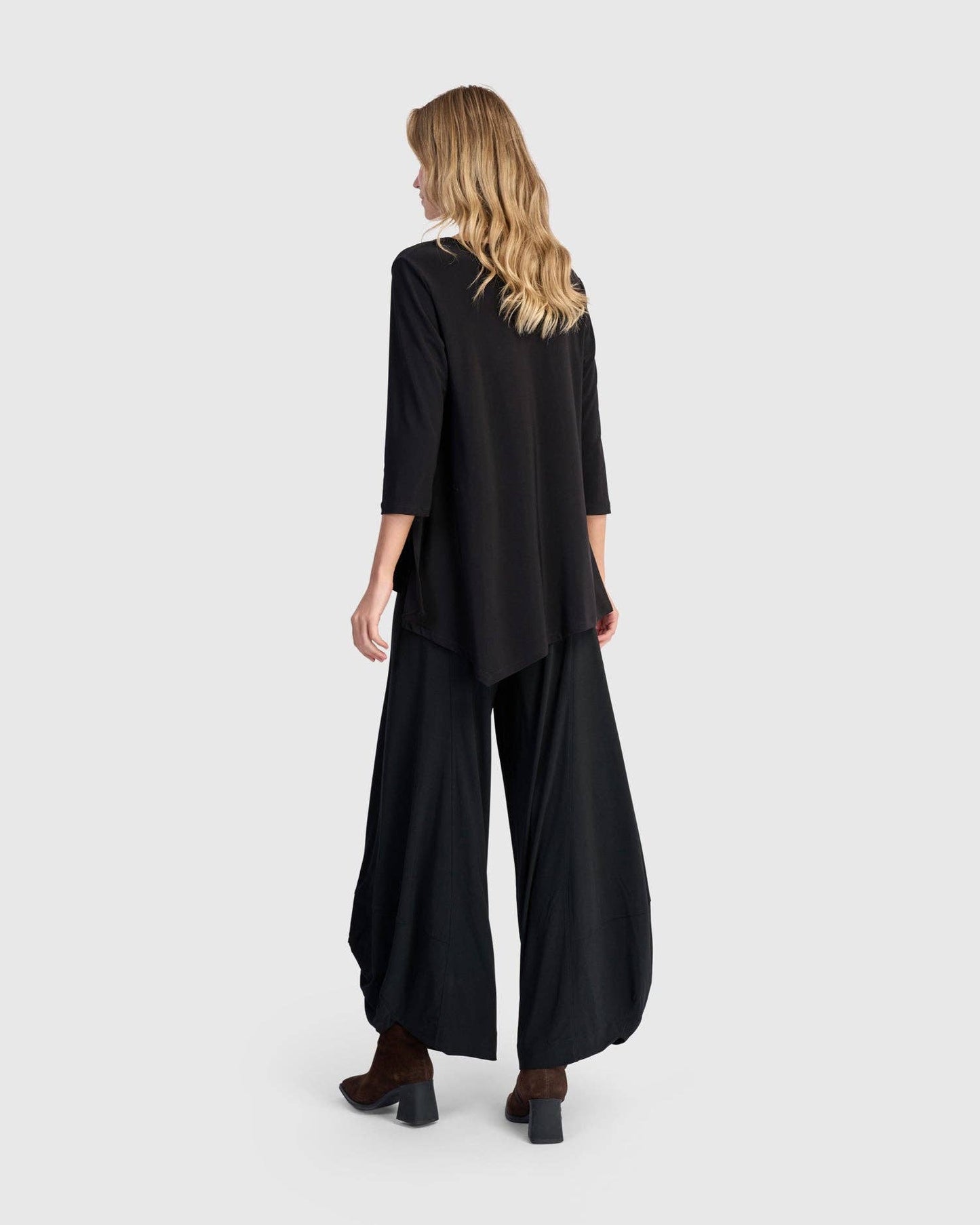 Essential Slinky Punto Pants, Black: BLACK / 4 (US 12-14)