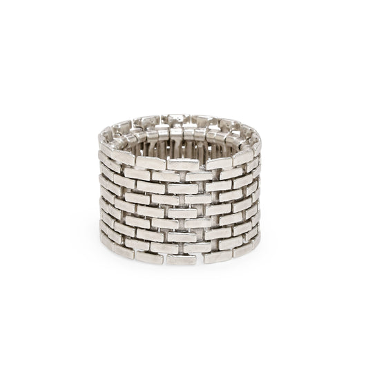 Handmade Pewter Bracelet - 2513