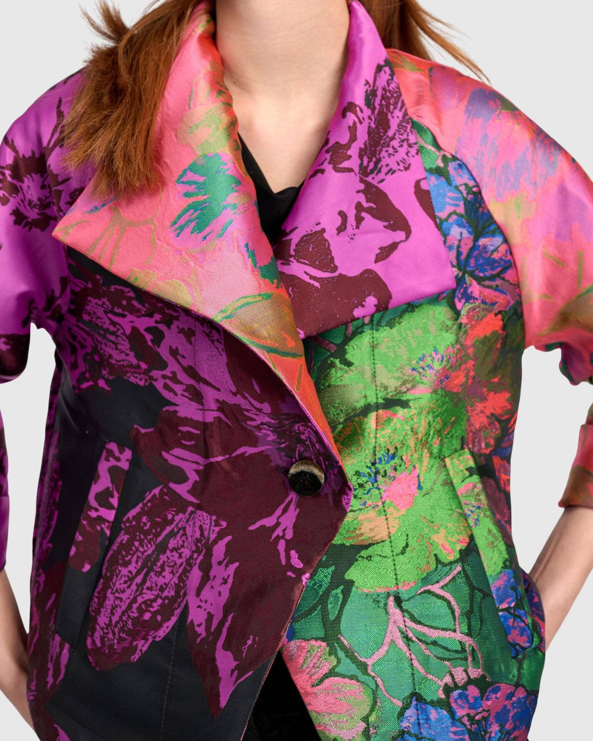 Apotheosis Cocktail Jacket, Jacquard Mix: MIX / L (US 14-16)