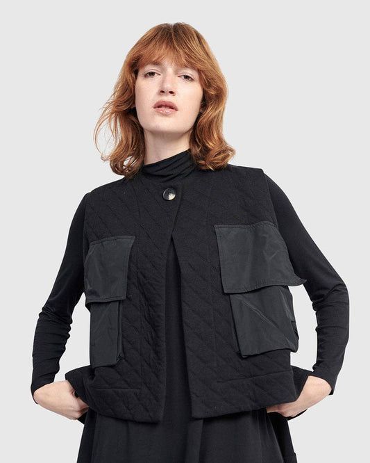 Urban Stow Vest, Black: BLACK / M (US 12-14)
