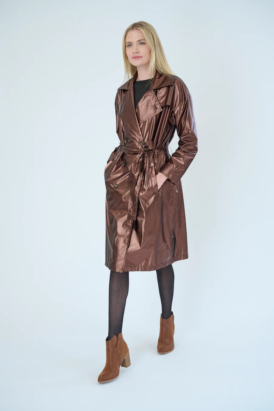 Chic Metallic Trench MA 90067NCM - ANORAK