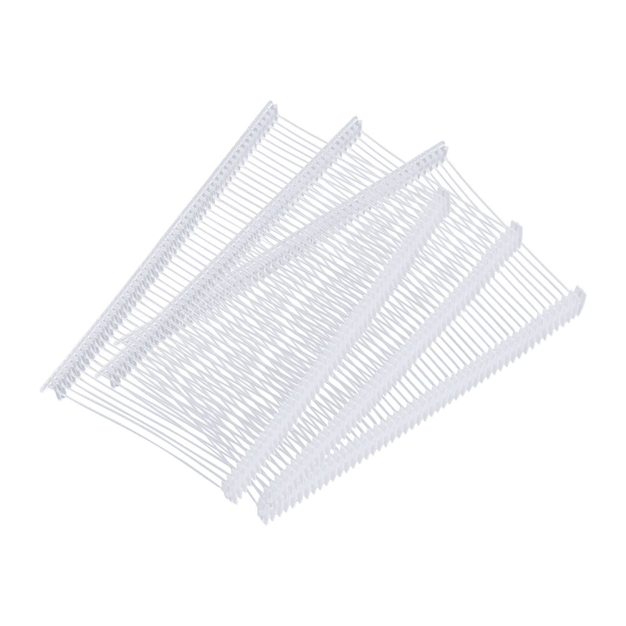 2" Clear Fine Fabric Tagging Fasteners - Carton of 5000