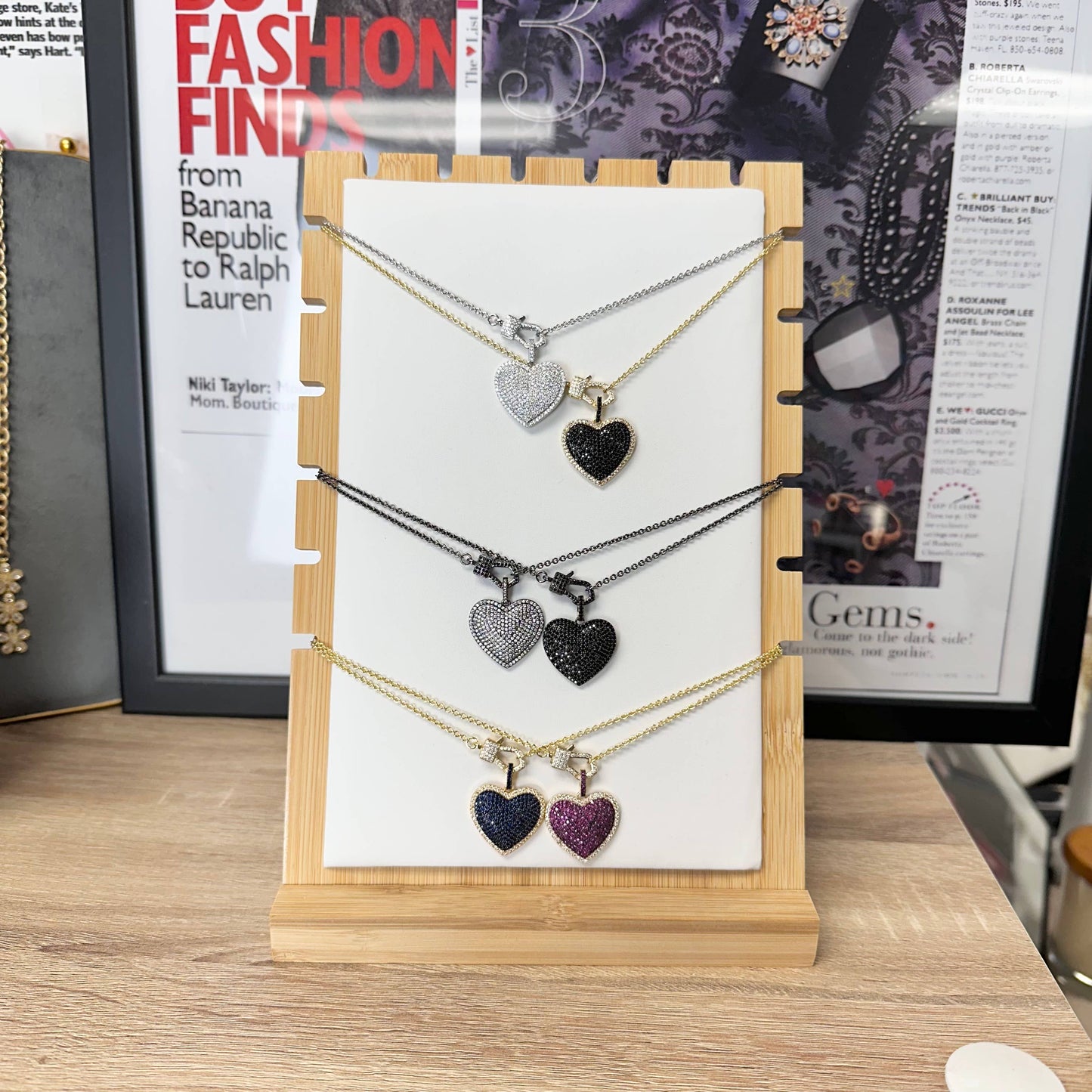 Rachel Diamond Spectacular Necklace: Silver/Silver