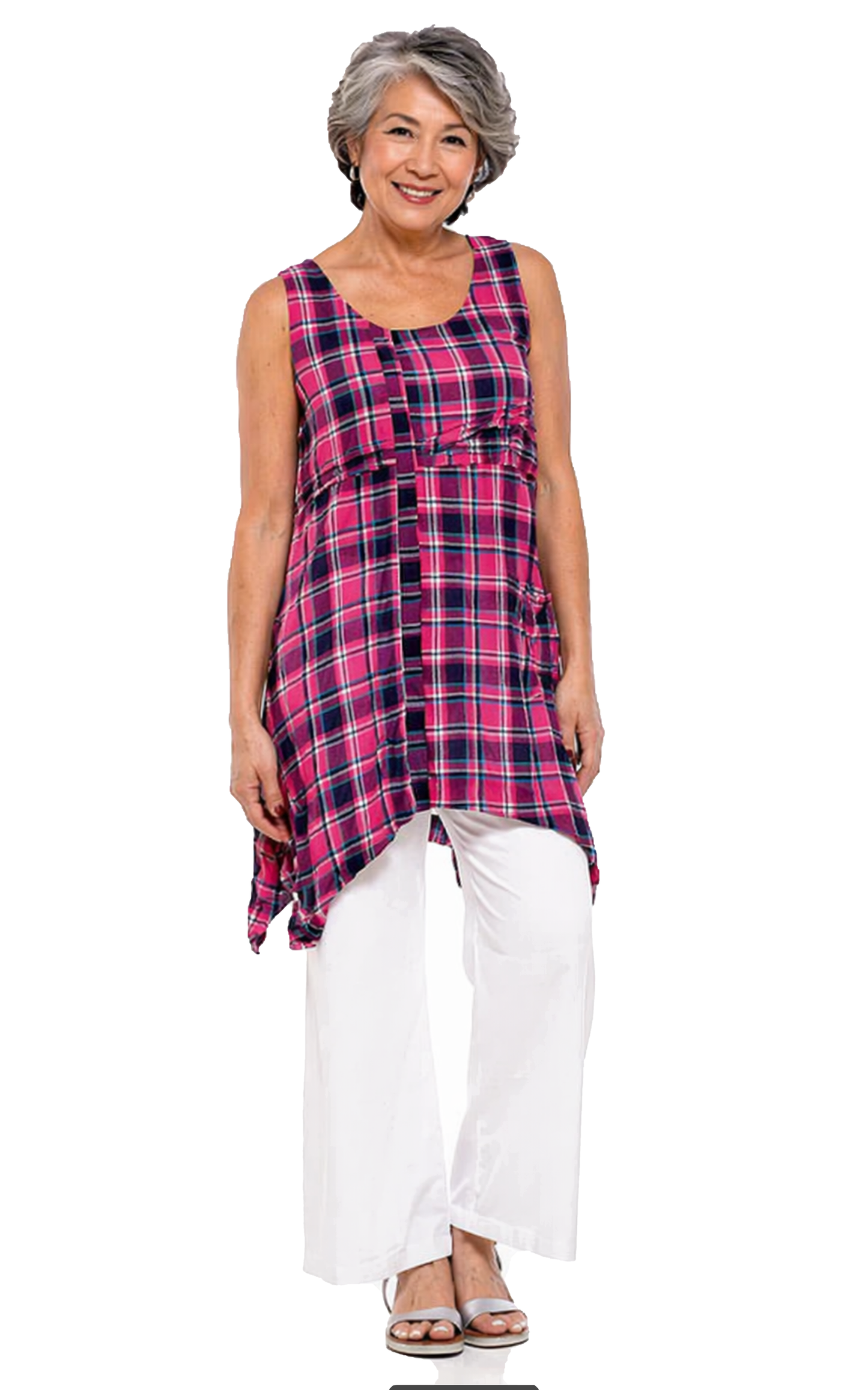 CV144 Libby in Azalea Plaid*: S